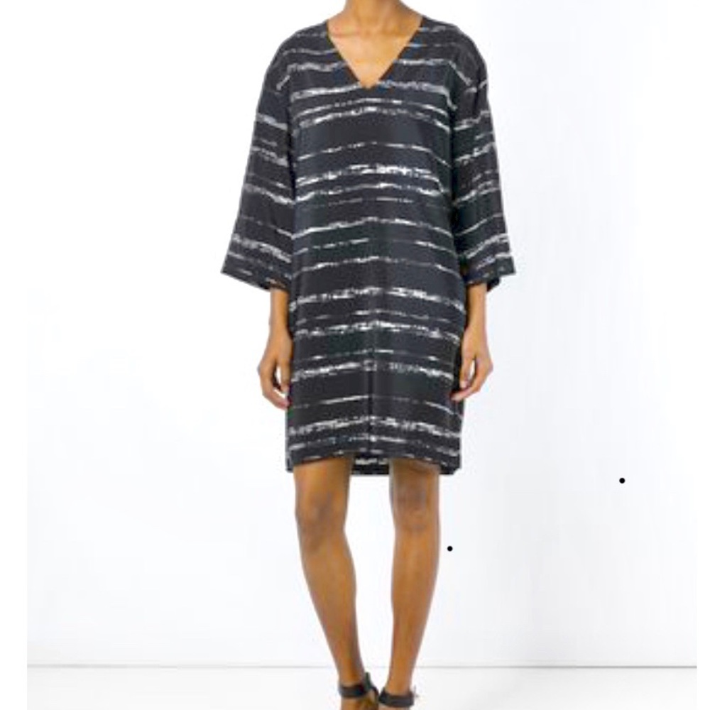Vince Striped Shift Dress